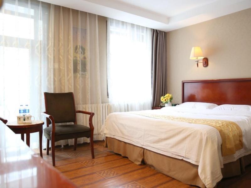 GreenTree Inn Heilongjiang Harbin Zhongyang Street Business Hotel Exterior foto